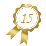 merit award icon 15 years